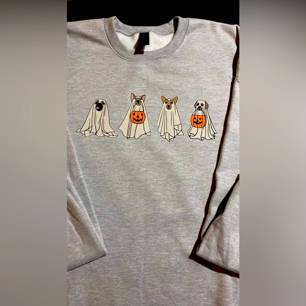 women’s size 2x custom Halloween dog lover hoodie